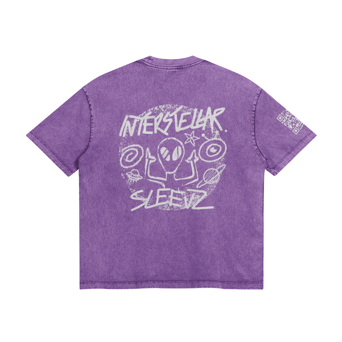 Oversized snow wash interstellar T