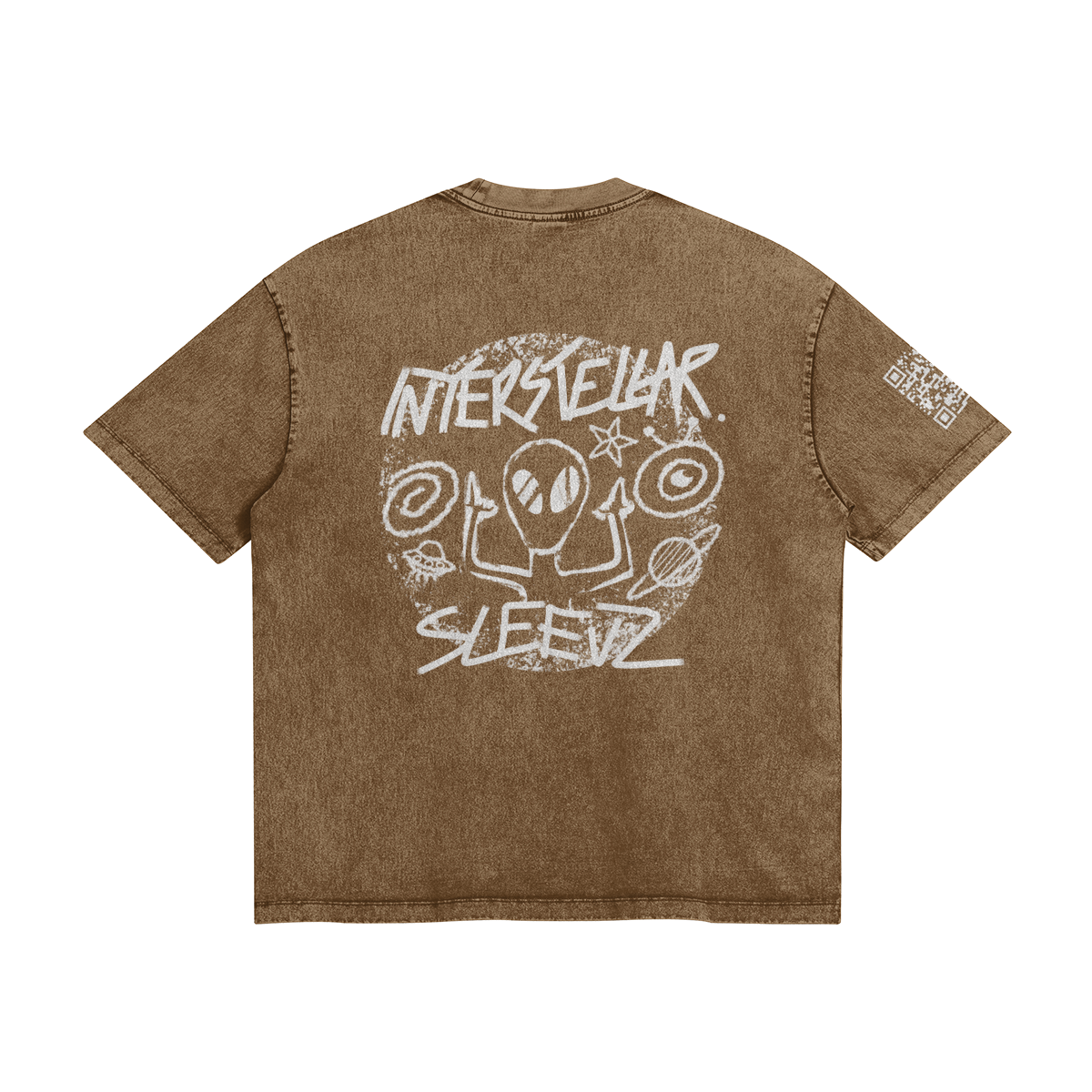 Oversized snow wash interstellar T