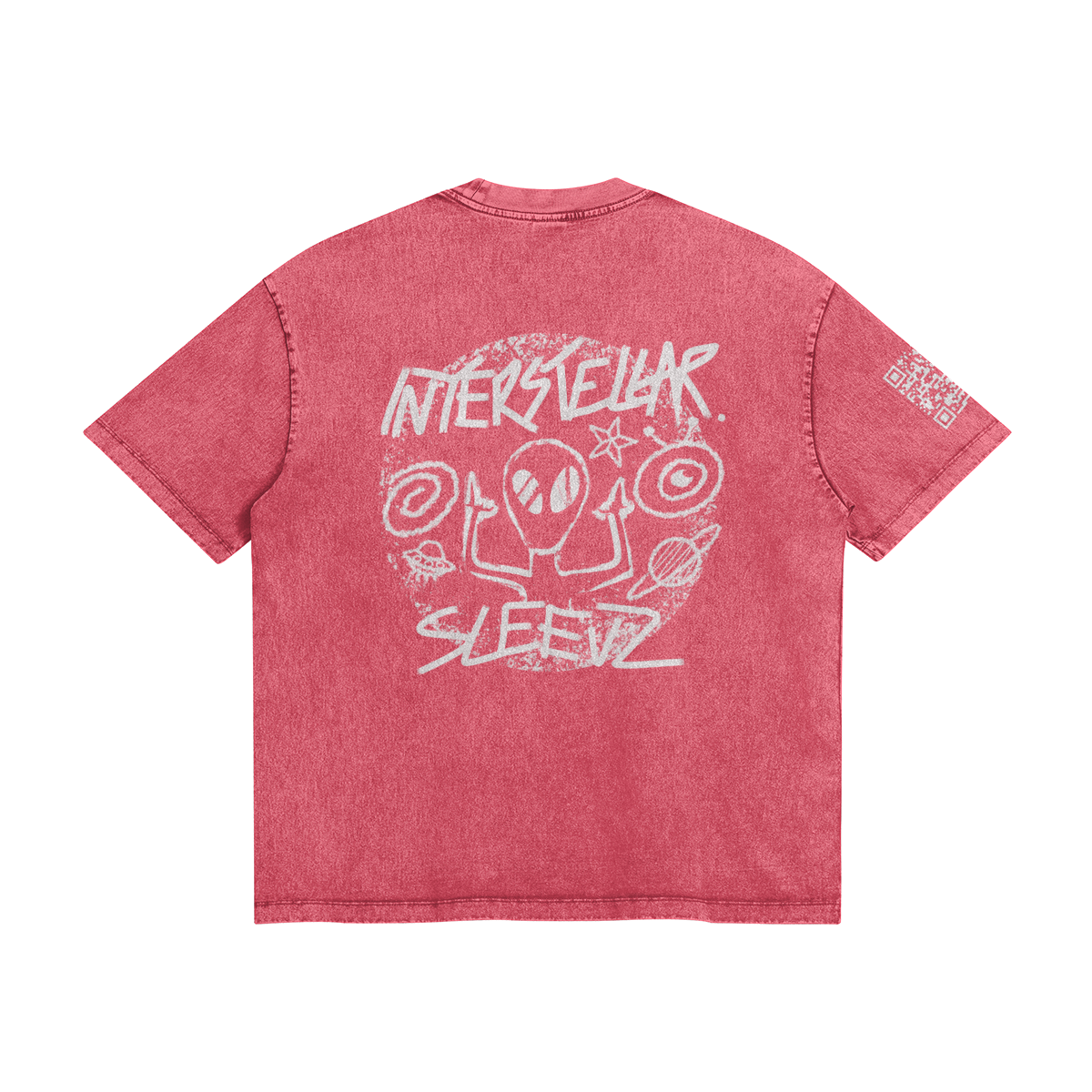 Oversized snow wash interstellar T