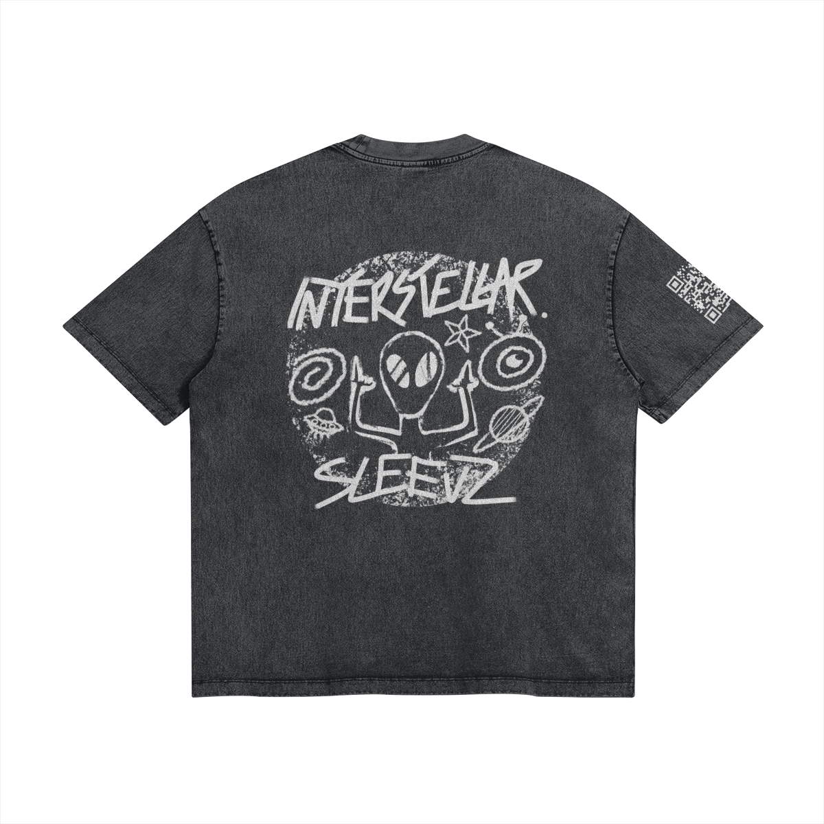 Oversized snow wash interstellar T