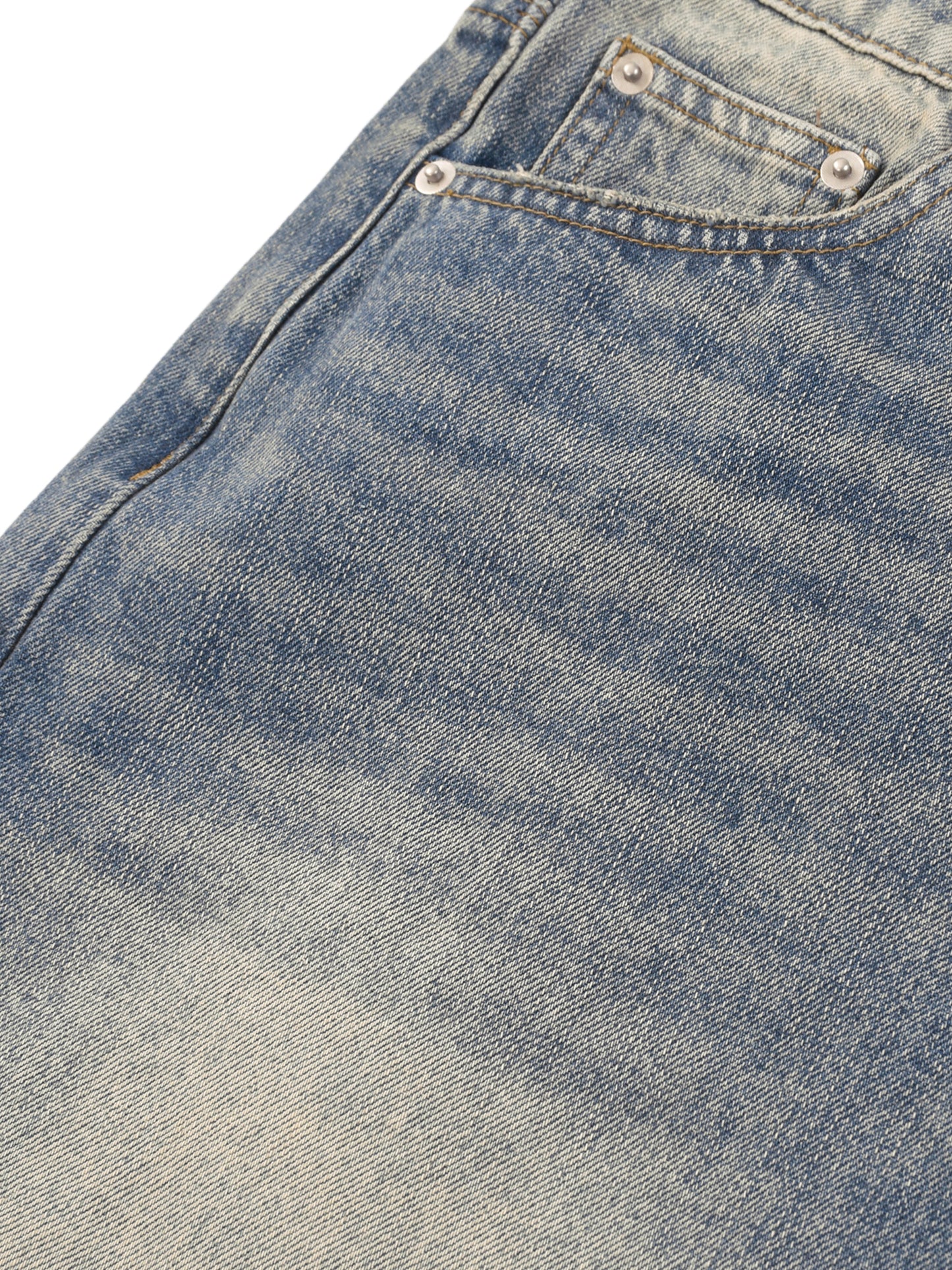 Faded Distressed Shooting Star Jorts
