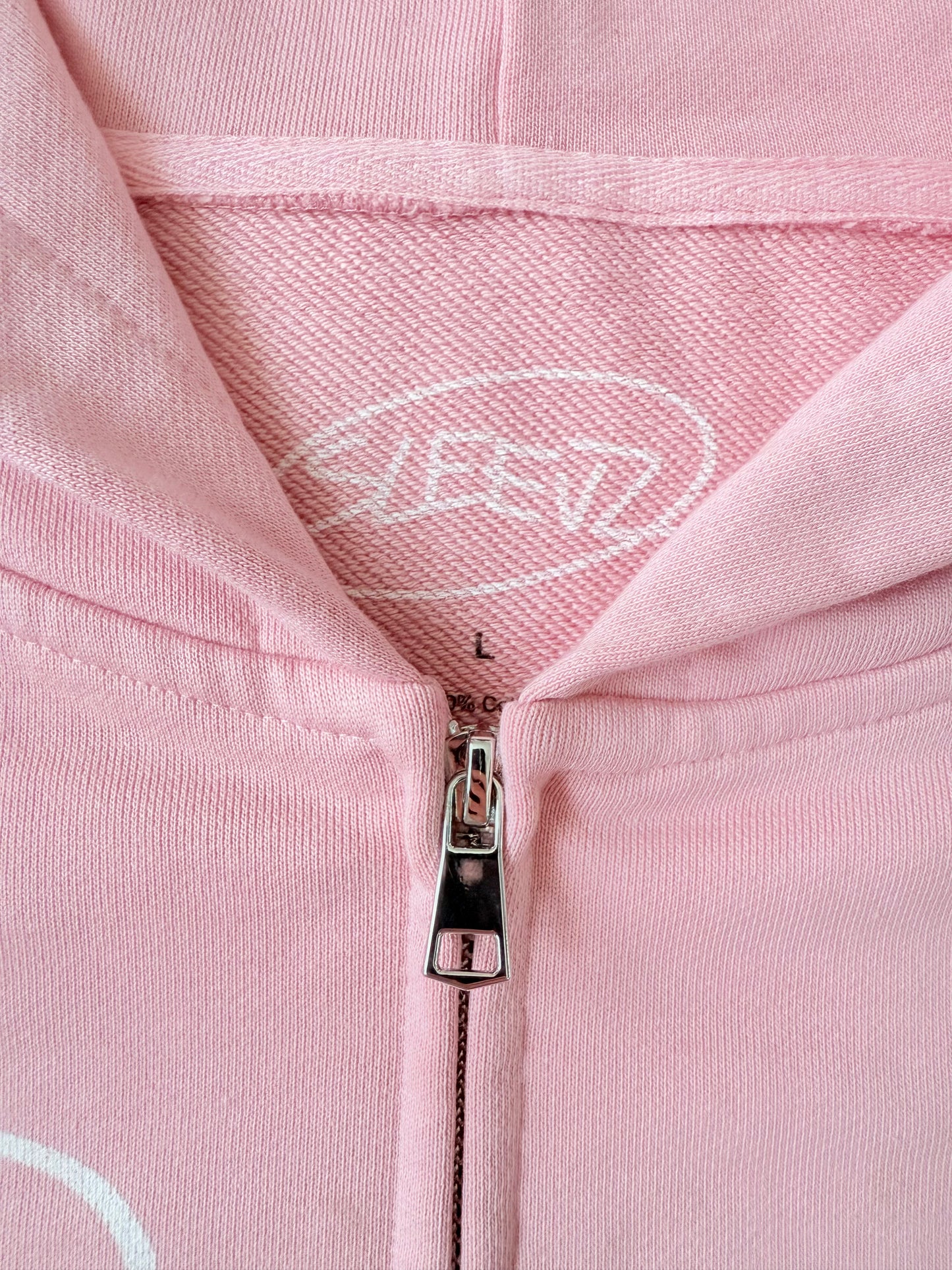 Blush Pink Limited Interstellar Zip-up Hoodie