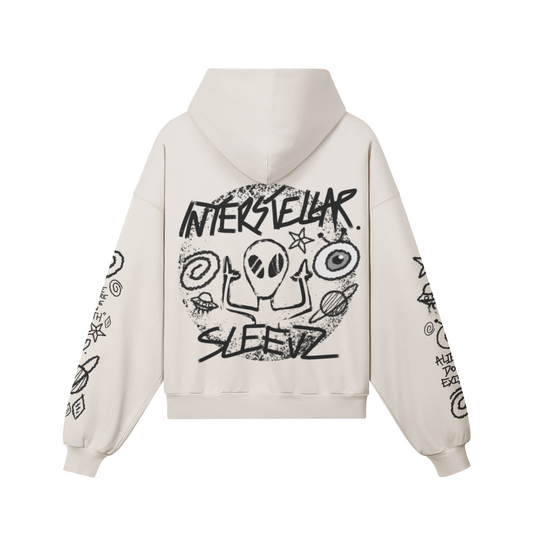 Boxy interstellar hoodie