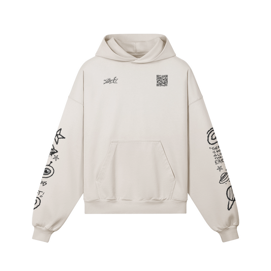 Boxy interstellar hoodie