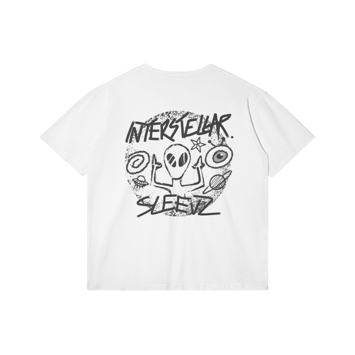 Classic interstellar T black print